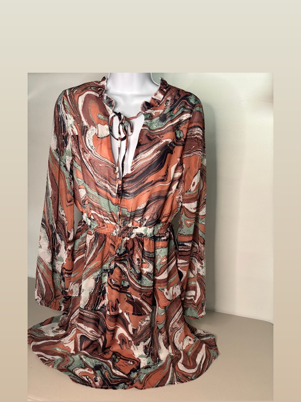 Love X Design Marbled Mini Dress - Size M